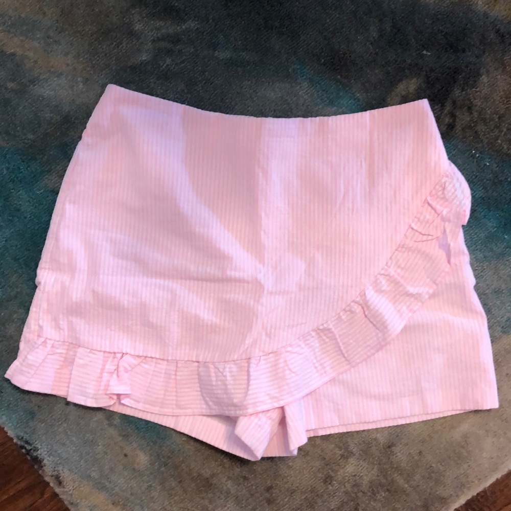 Lilly Pulitzer Seersucker Skort!